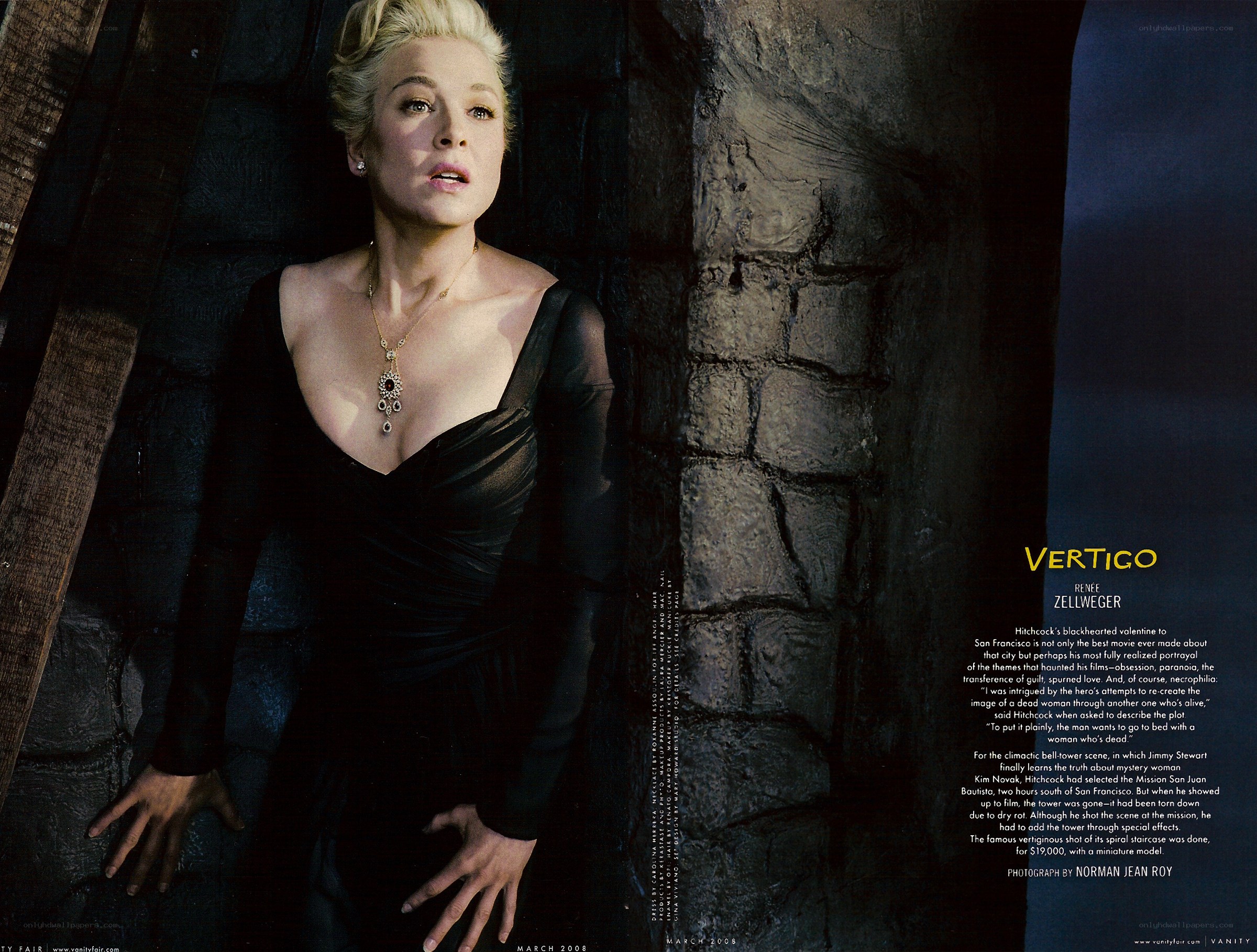 Renee Zellweger in Vertigo