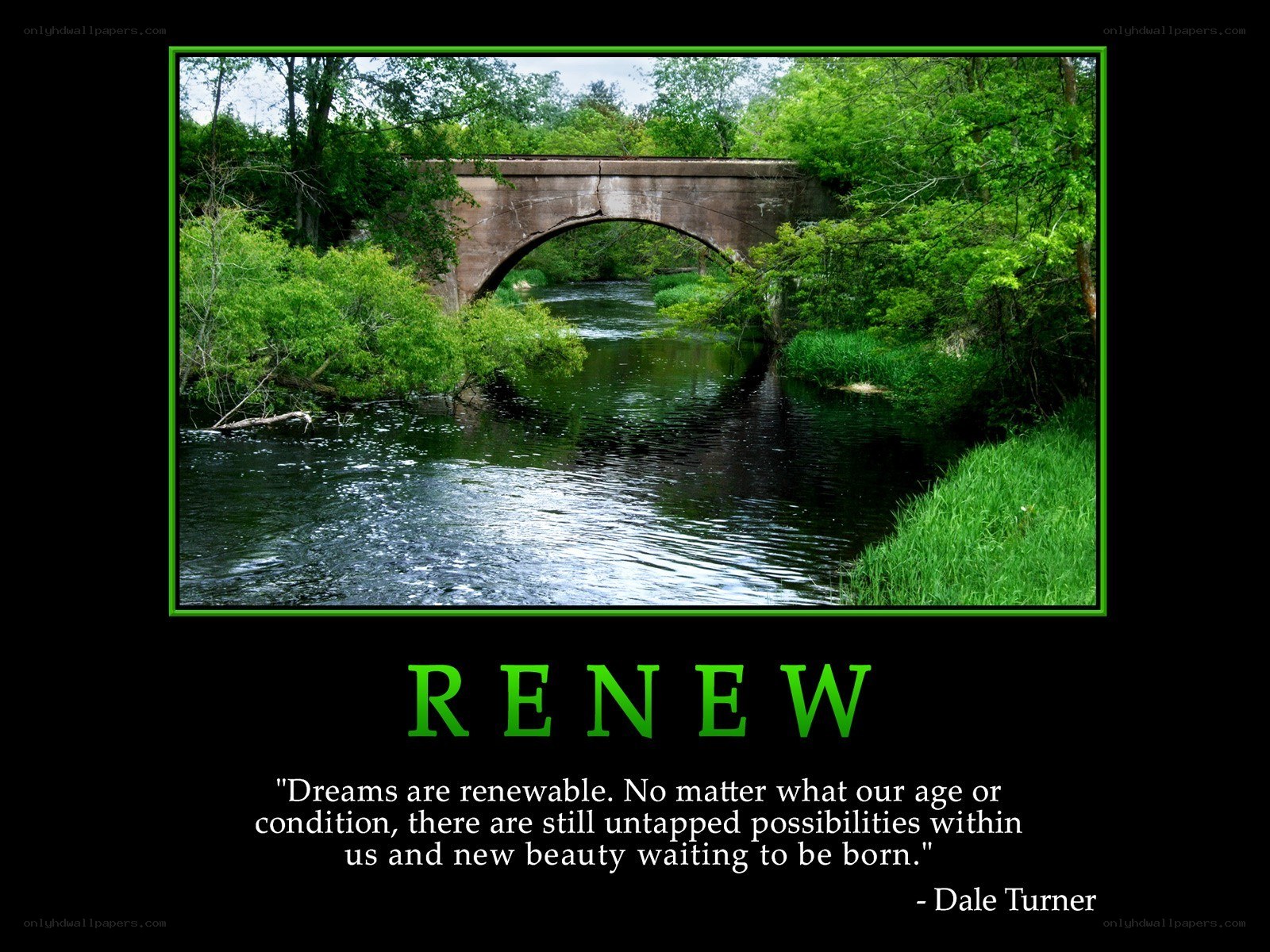 Renewal by the river