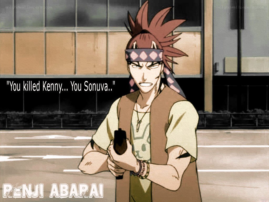 Renji Abarai angry scene