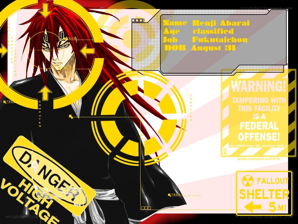Renji Abarai character profile