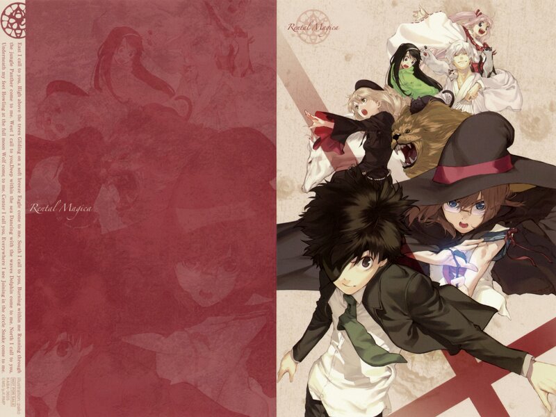 Rental Magica anime art