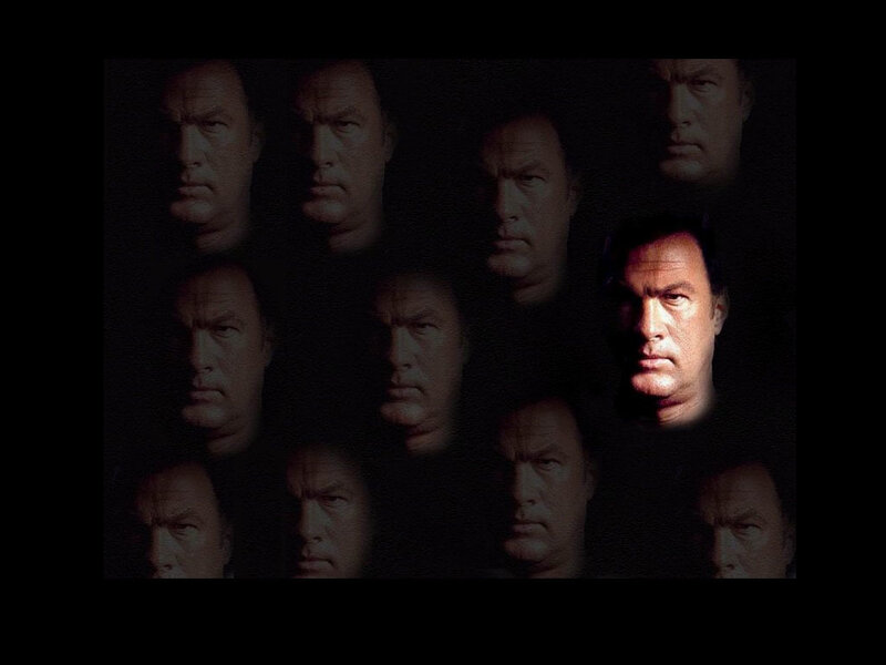 repeated face collage