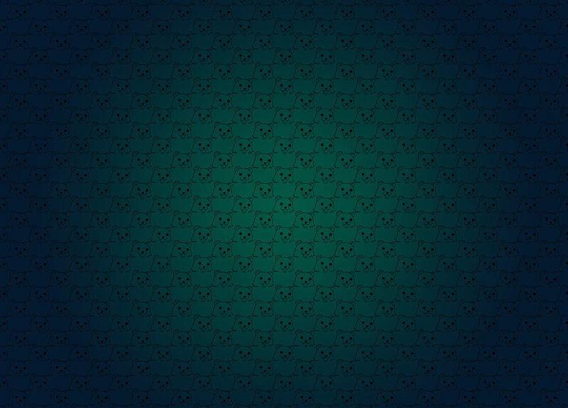repeating bear pattern background