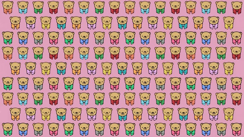 repeating bear pattern