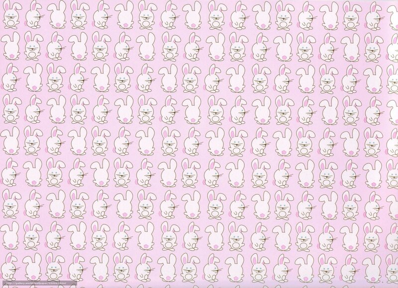 repeating bunny pattern