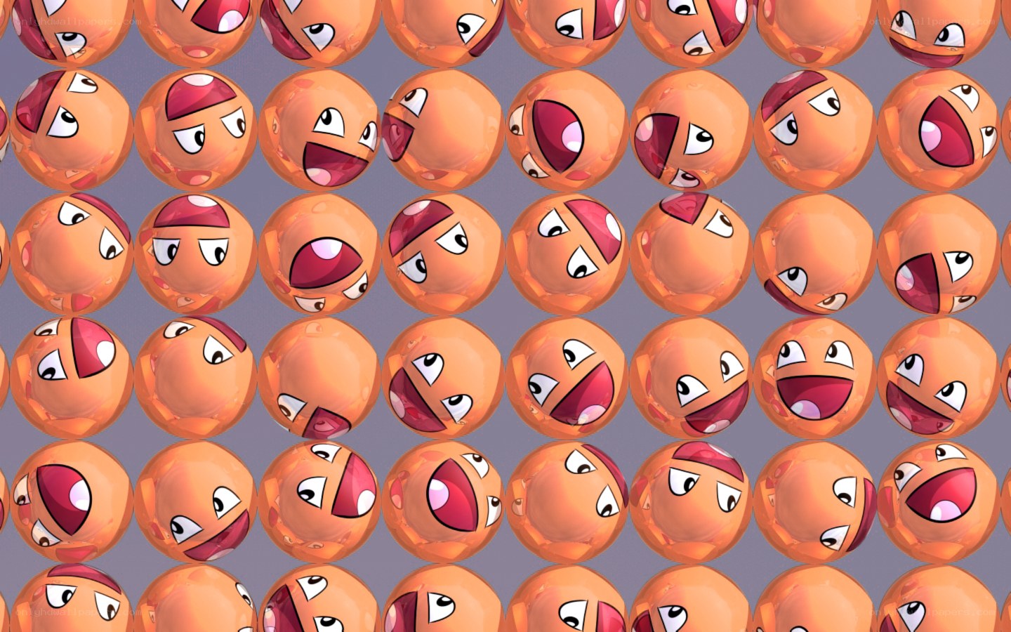 repeating cartoon character pattern