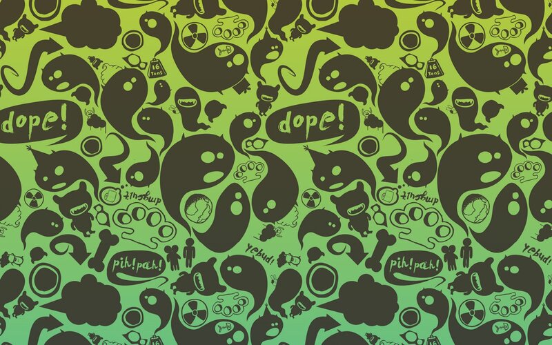 Repeating Cartoon Pattern