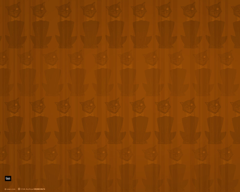 repeating cat pattern wallpaper