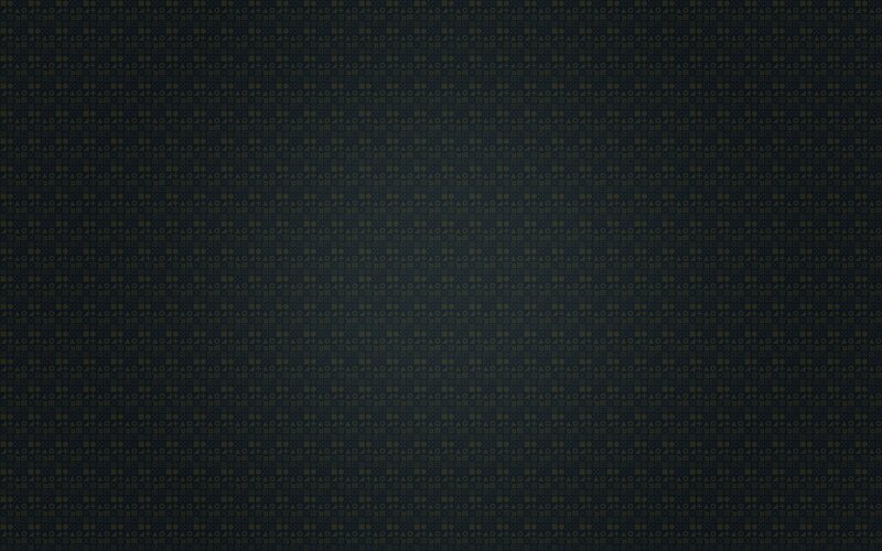 Repeating Geometric Pattern — Black