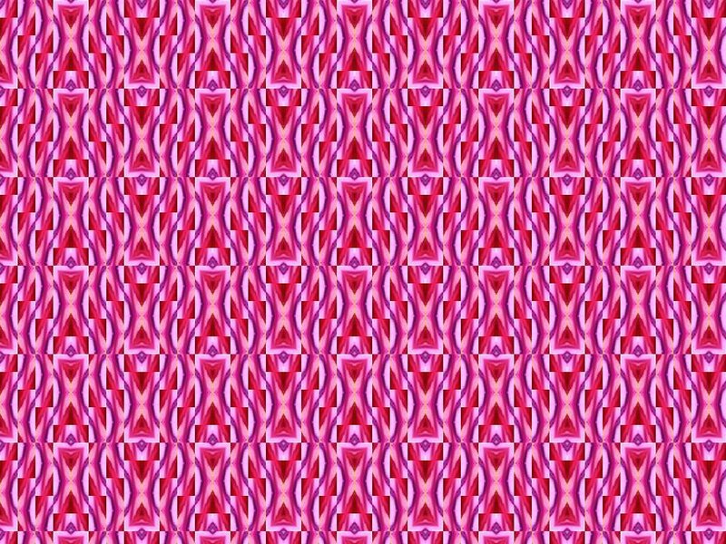Repeating Geometric Pattern — Pink