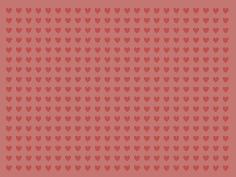 repeating heart pattern