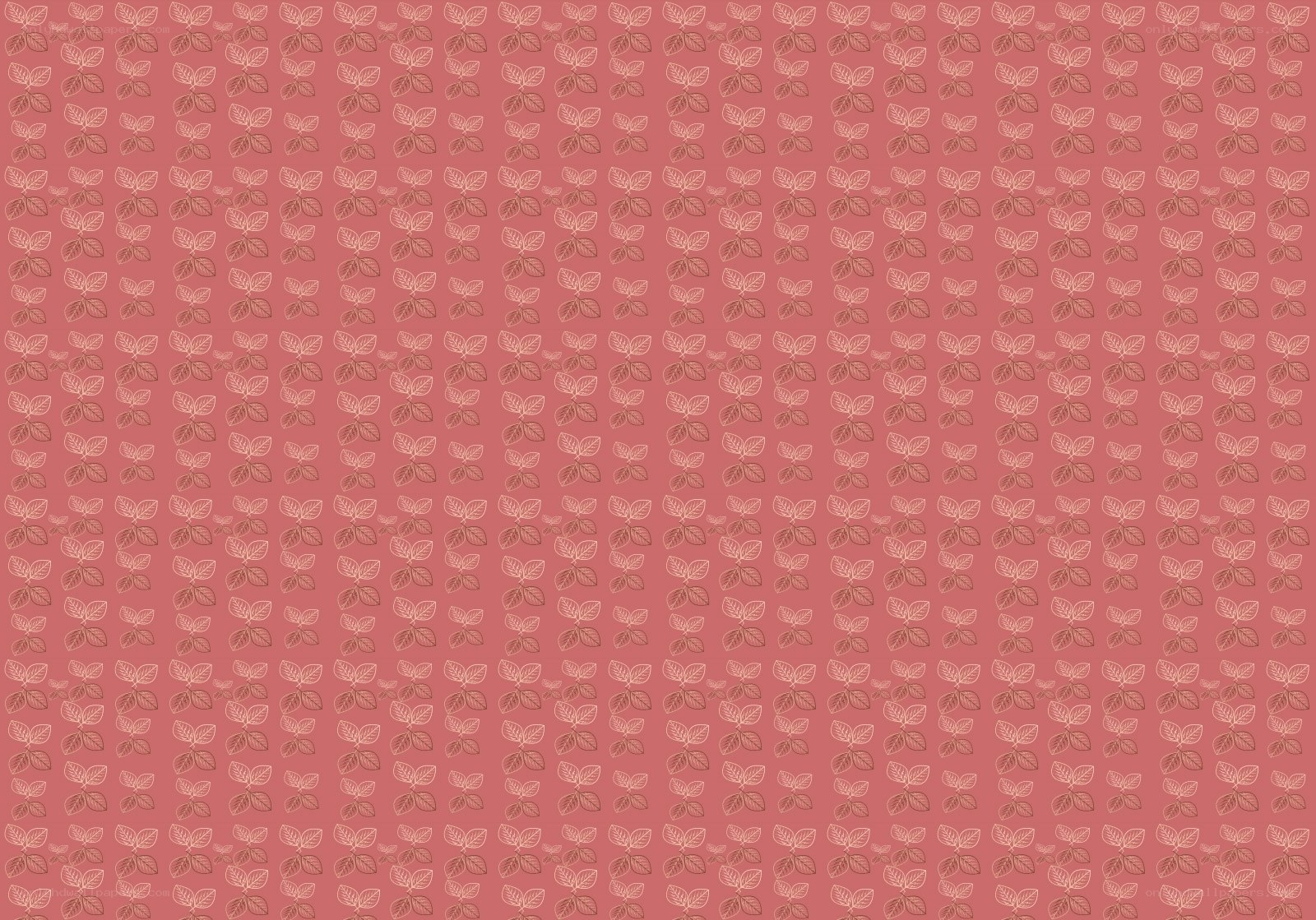 repeating leaf pattern