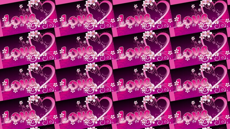 Repeating Love Pattern