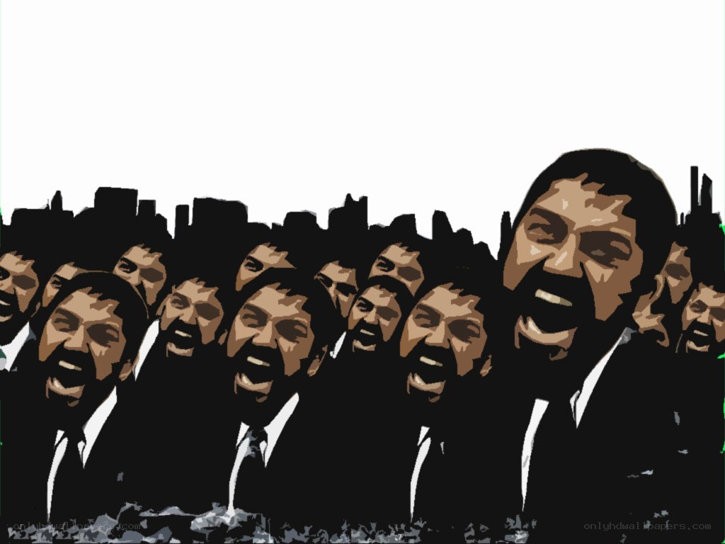 repeating man in suit