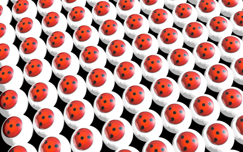 Repeating Sharingan eyes