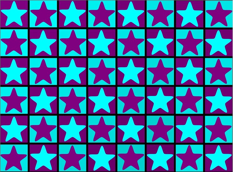 Repeating Star Pattern