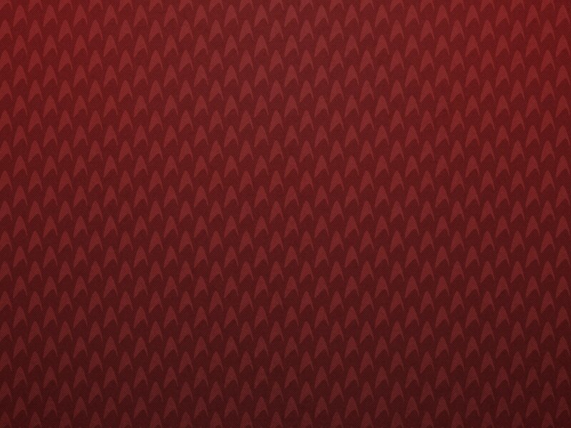 Repeating Starfleet Insignia — Red