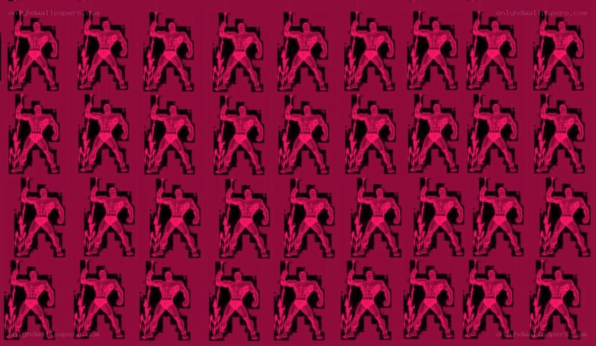 repeating superhero pattern