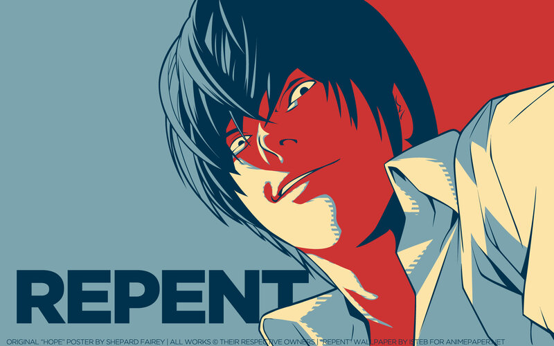 Repent anime poster
