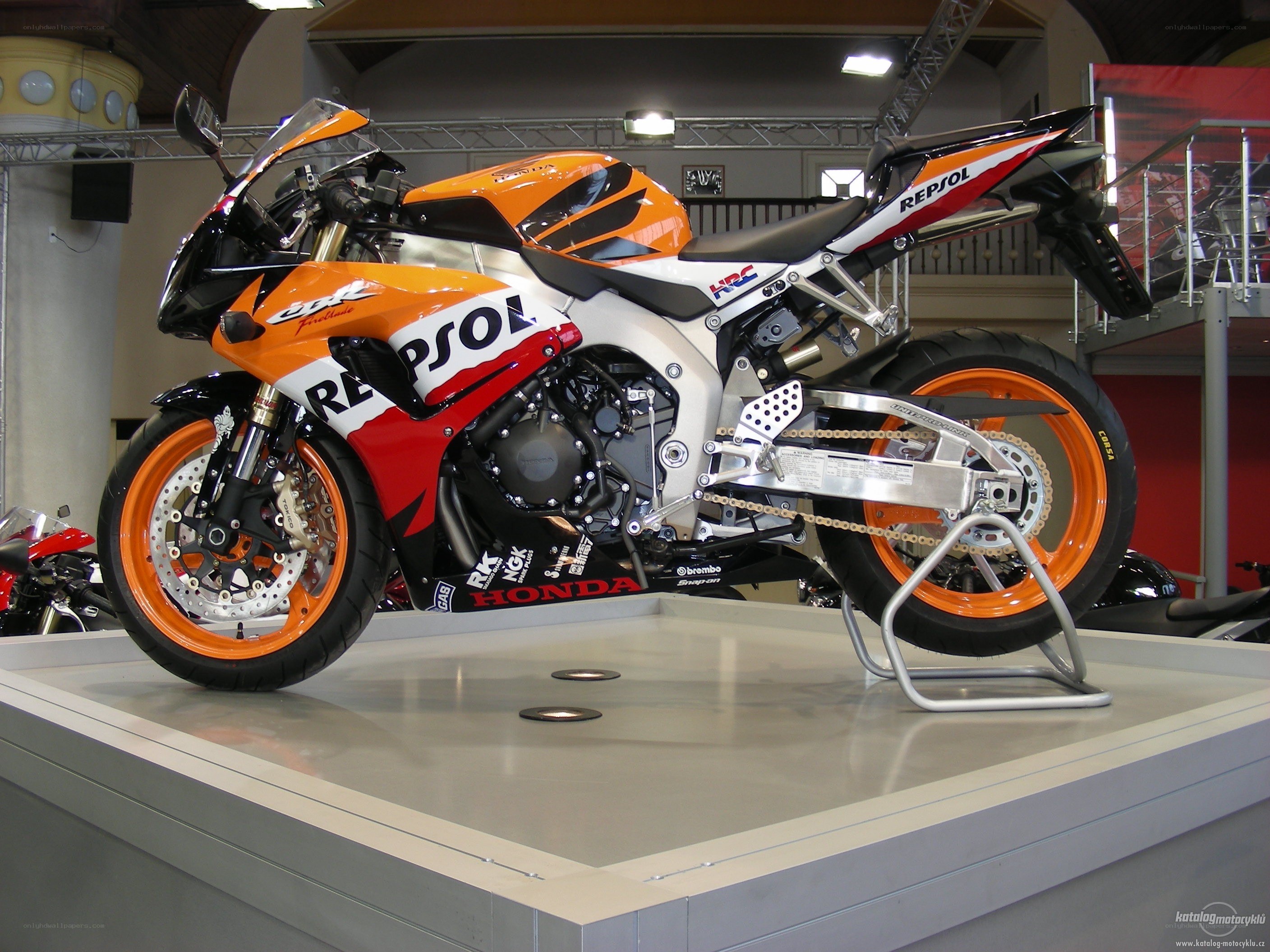 Repsol Honda CBR motorcycle
