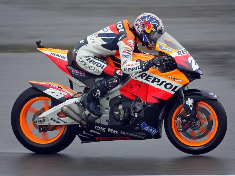 Repsol Honda motorcycle racer