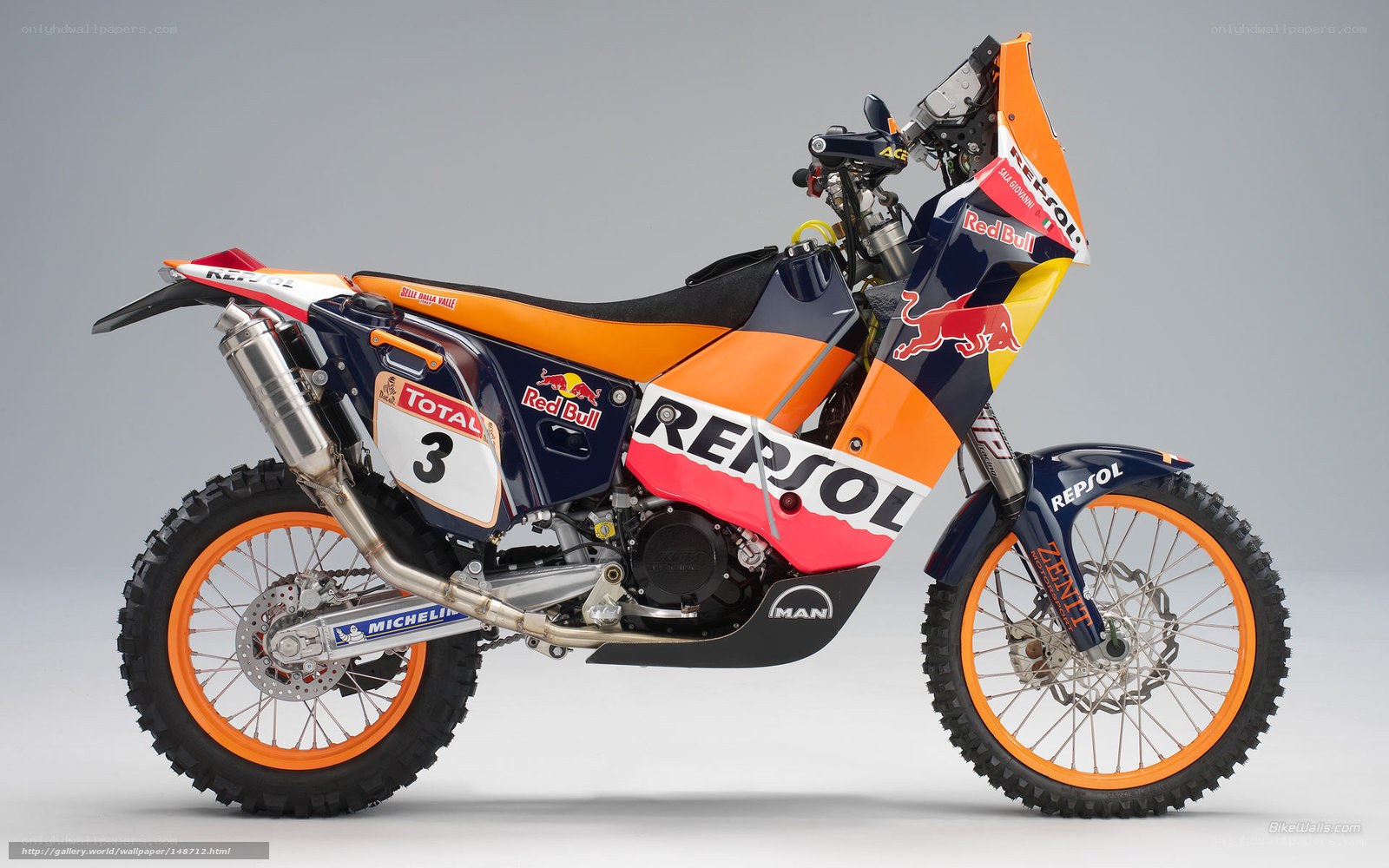 Repsol KTM Rally Bike