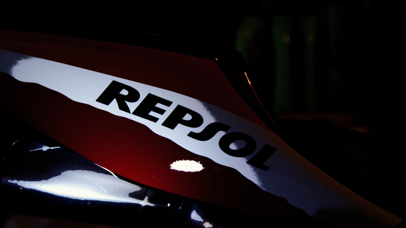 Repsol Logo on Vehicle