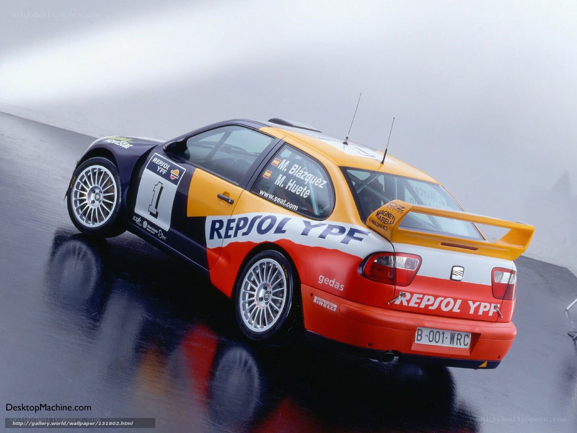 Repsol Seat race car