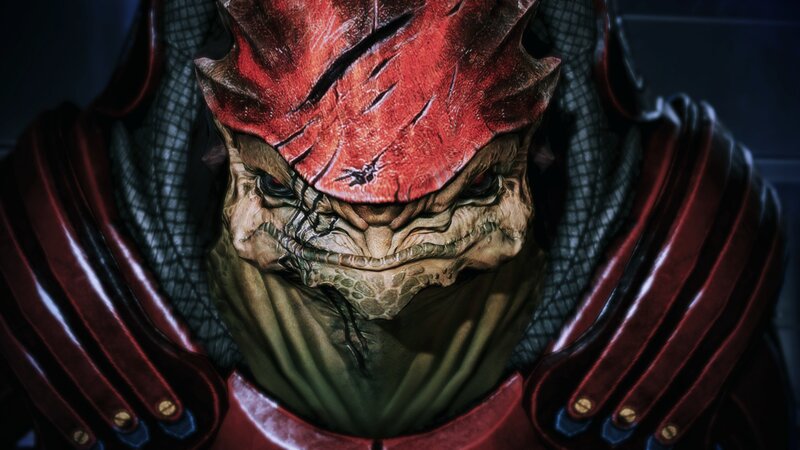 Reptilian Alien Character
