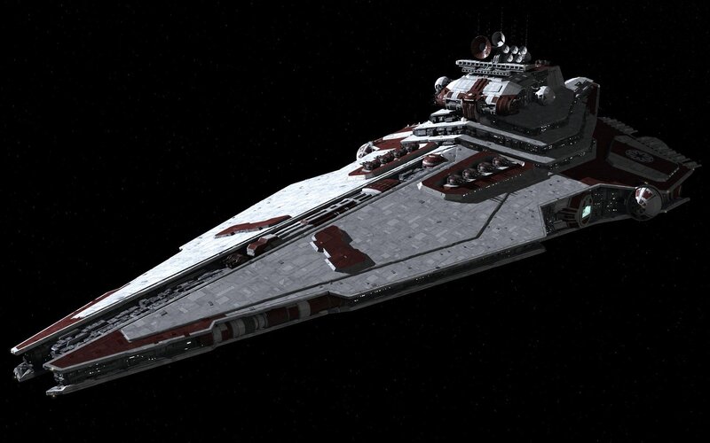 Republic attack cruiser