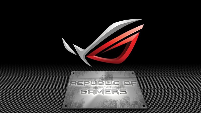 Republic of Gamers Logo — Black