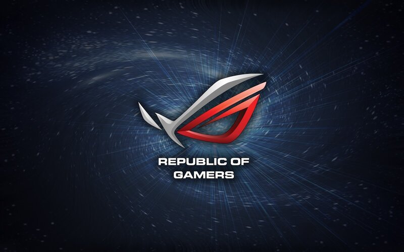 Republic of Gamers Logo — Blue, Dynamic