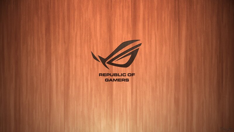Republic of Gamers Logo — Brown