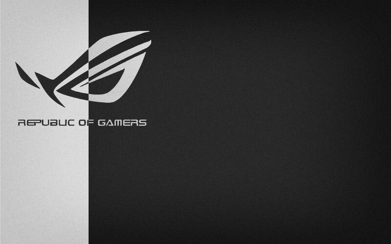 Republic of Gamers logo wallpaper