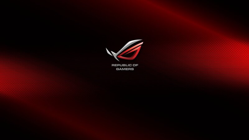Republic of Gamers logo wallpaper