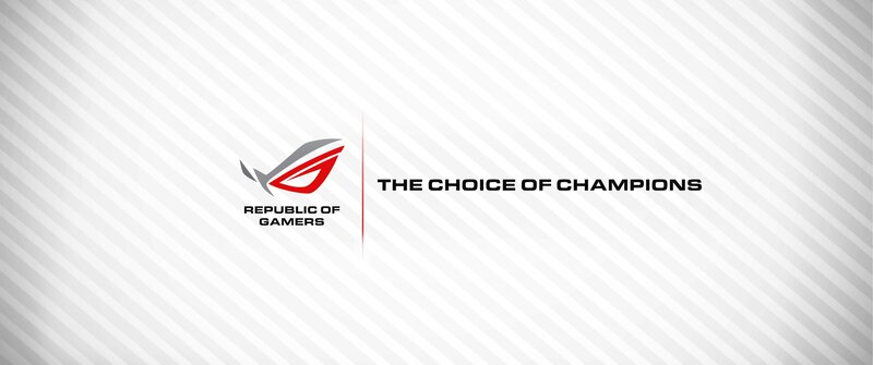 Republic of Gamers Logo — White