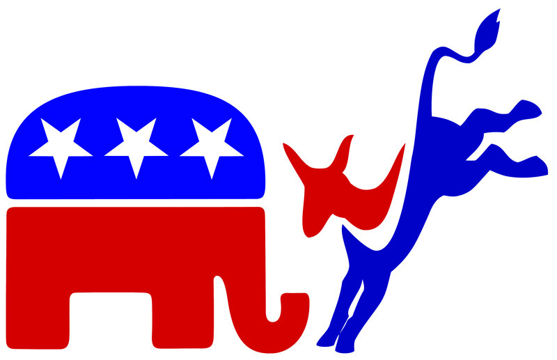 Republican and Democratic Symbols