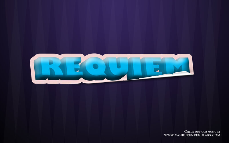 Requiem text graphic