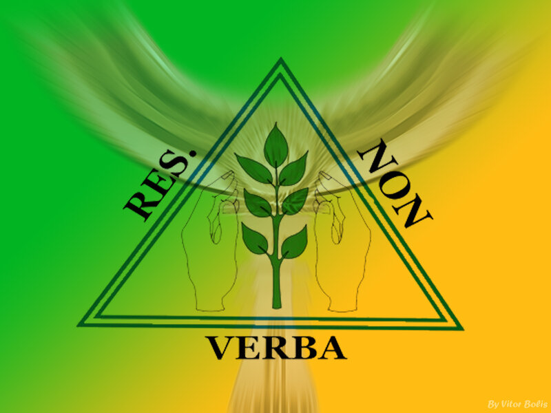 Res Non Verba logo