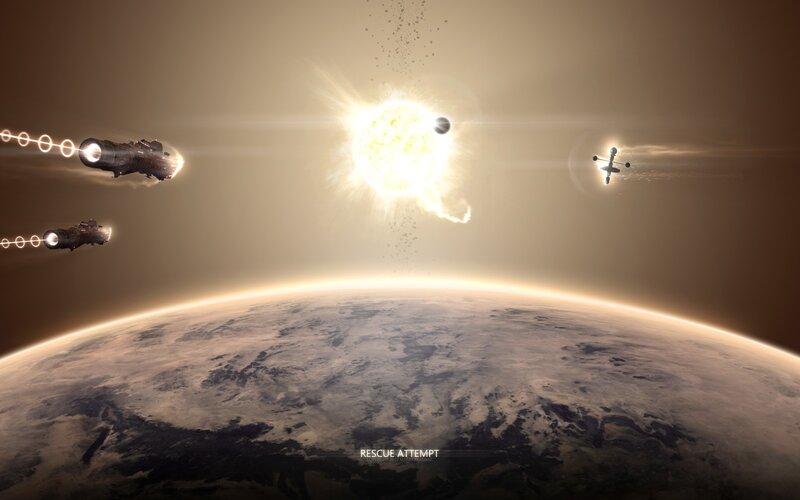 Rescue Attempt in Space