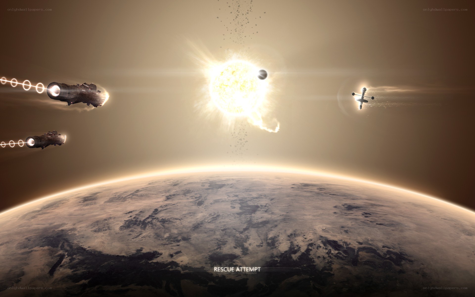 Rescue Attempt in Space