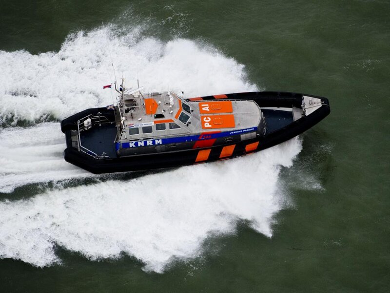 Rescue Boat in Water