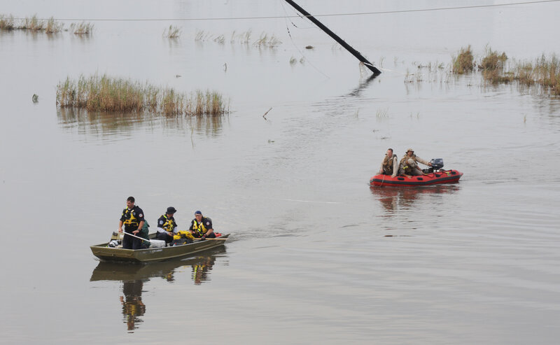 Rescue Boats in Flood