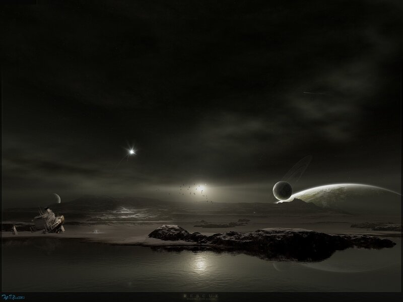 Rescue on a foreign planet