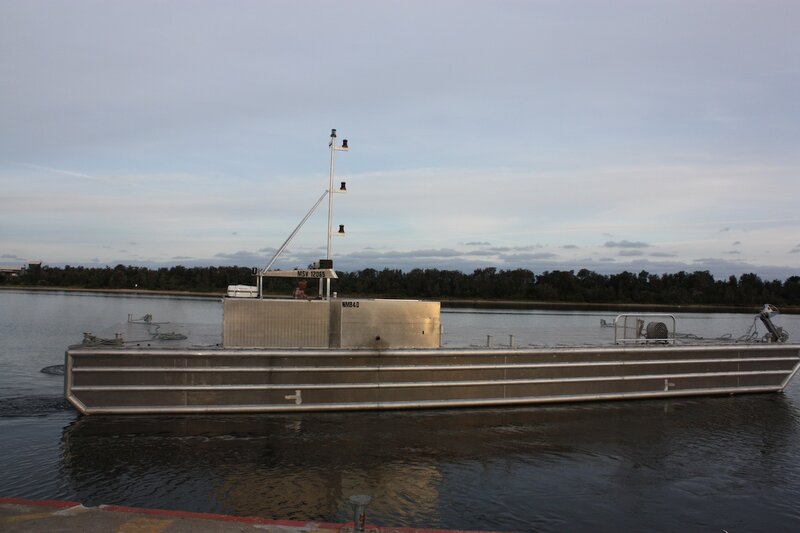 Research Vessel on Water