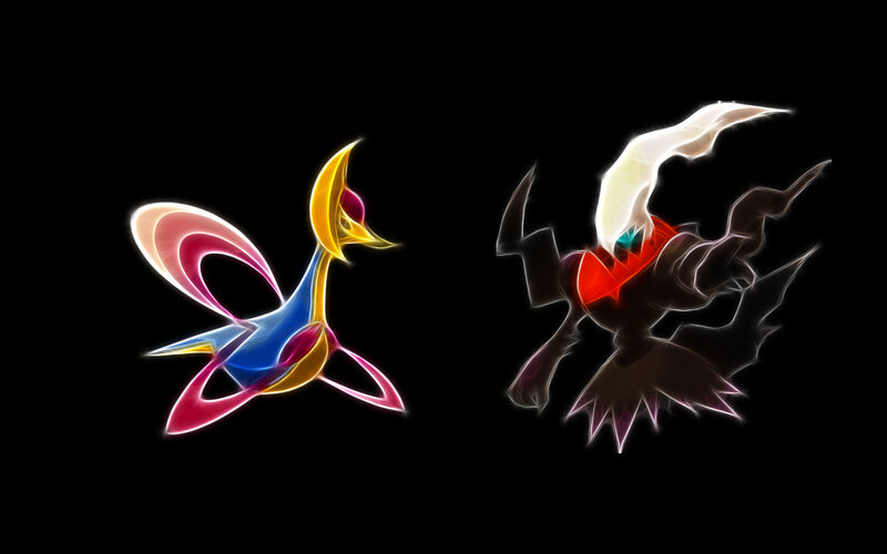 Reshiram and Zekrom artwork
