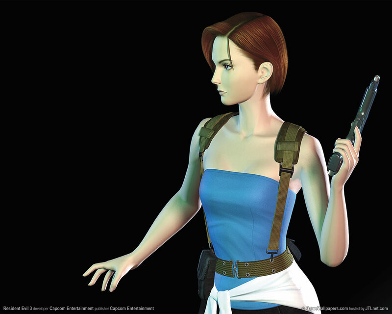 Resident Evil 3 character artwork