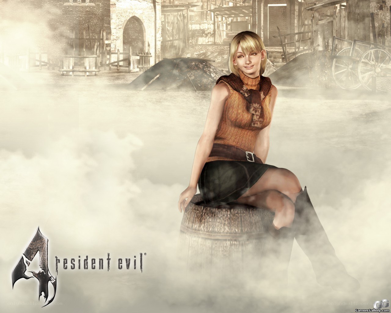 Resident Evil 4 character art