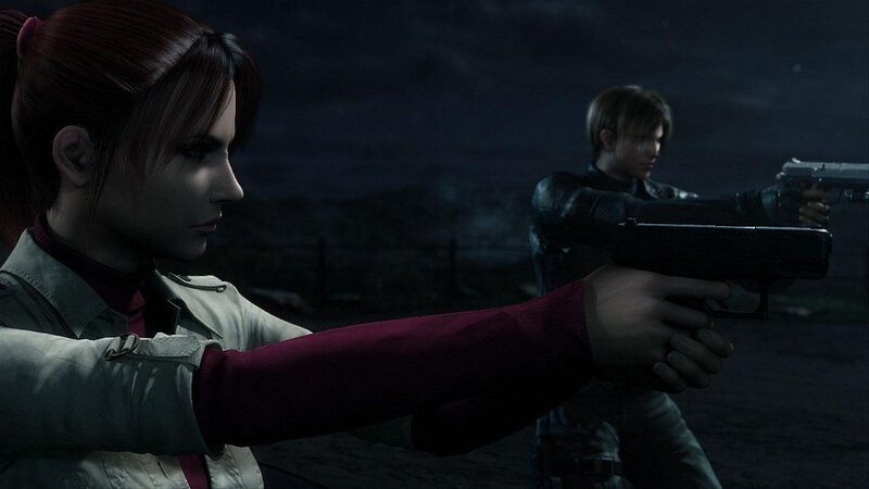 Resident Evil 4 characters in action