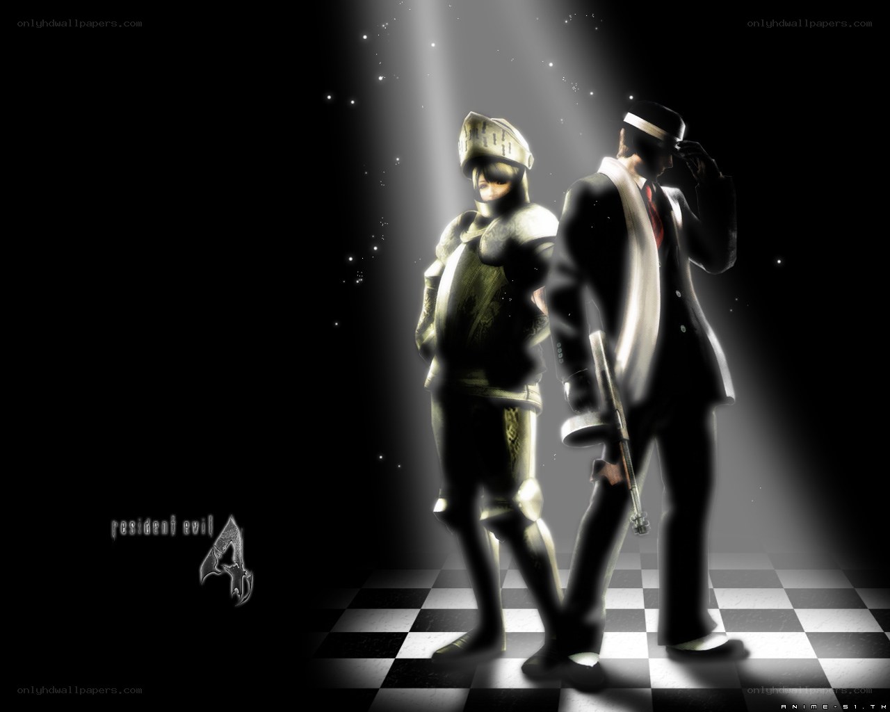 Resident Evil 4 characters in spotlight